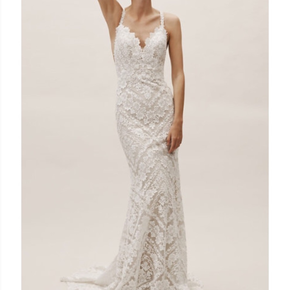 BHLDN Eddy K Zella Wedding Gown. Size 12. NWT